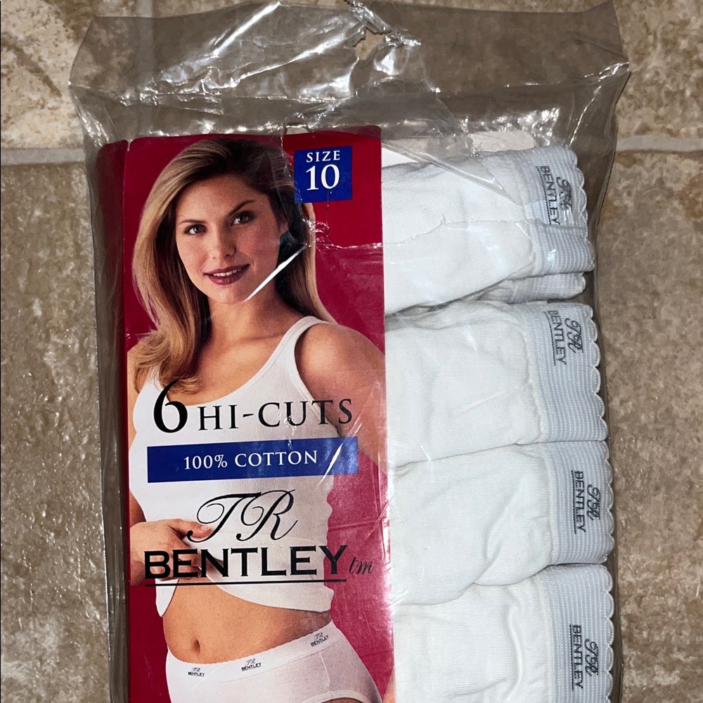 Bentley White Hi-Cut Briefs Pack - Picture 3 of 5